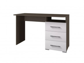 Стол 1200 3 ящика Ненси венге-белый в Кургане - kurgan.mebel-tymen.ru | фото