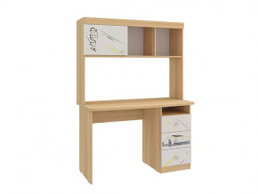 Стол Форсаж дуб сонома/белый в Кургане - kurgan.mebel-tymen.ru | фото