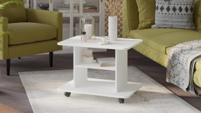 Стол журнальный тип 1 Белый Ясень в Кургане - kurgan.mebel-tymen.ru | фото