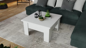 Стол журнальный тип 10 Белый Ясень в Кургане - kurgan.mebel-tymen.ru | фото