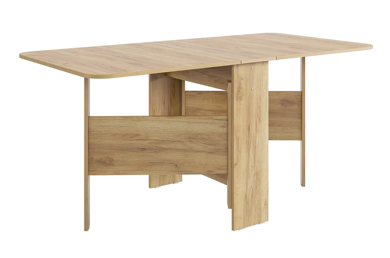 Стол-книжка раскладной Мечта 2 (дуб крафт золотой/дуб крафт золотой) в Кургане - kurgan.mebel-tymen.ru | фото