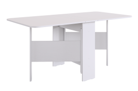 Стол-книжка раскладной Мечта 2 (белое дерево/белое дерево) в Кургане - kurgan.mebel-tymen.ru | фото