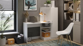 Стол компьютерный «Бейсик» Белый в Кургане - kurgan.mebel-tymen.ru | фото