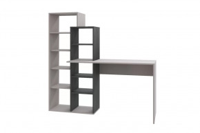 Стол компьютерный Квадро, кашемир/черный ясень в Кургане - kurgan.mebel-tymen.ru | фото