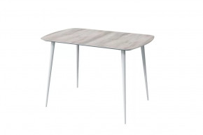 Стол обеденный Прайм Лайт, Бора бора/белый в Кургане - kurgan.mebel-tymen.ru | фото