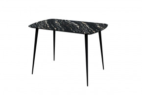 Стол обеденный Прайм Лайт, Луанда/черный в Кургане - kurgan.mebel-tymen.ru | фото