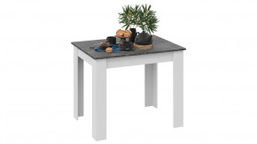 Стол обеденный «Промо» тип 1 Белый/Ателье темный в Кургане - kurgan.mebel-tymen.ru | фото