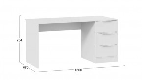 Стол письменный «Марли» Тип 2 Белый в Кургане - kurgan.mebel-tymen.ru | фото