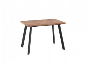 Стол раздвижной Borg-110, дуб велингтон/черный в Кургане - kurgan.mebel-tymen.ru | фото