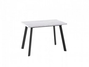 Стол раздвижной Borg-110, серый сланец/черный в Кургане - kurgan.mebel-tymen.ru | фото