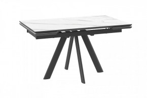 Стол раздвижной Jack-140, calakatta st cer/черный в Кургане - kurgan.mebel-tymen.ru | фото