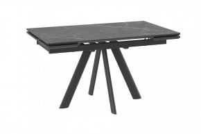 Стол раздвижной Jack-140, stone black st cer/черный в Кургане - kurgan.mebel-tymen.ru | фото