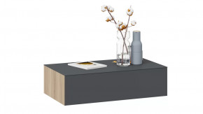 Стол туалетный Глосс Яблоня Беллуно, Стекло Графит матовый в Кургане - kurgan.mebel-tymen.ru | фото