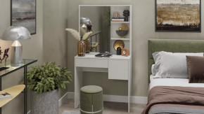 Стол туалетный «Вайт» Белый Ясень в Кургане - kurgan.mebel-tymen.ru | фото