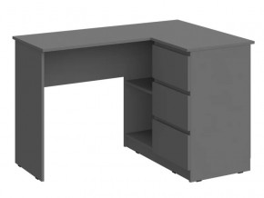 Стол угловой Челси Графит в Кургане - kurgan.mebel-tymen.ru | фото