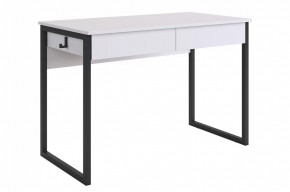 Стол Юниор белое дерево/черный муар в Кургане - kurgan.mebel-tymen.ru | фото