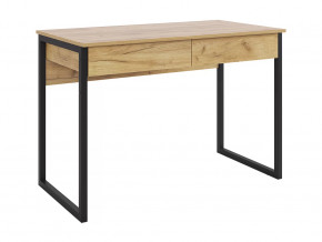 Стол Юниор дуб крафт золотой/черный муар в Кургане - kurgan.mebel-tymen.ru | фото