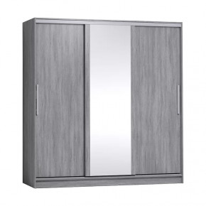 Strike 2000 Шкаф-купе зеркало/лдсп в Кургане - kurgan.mebel-tymen.ru | фото