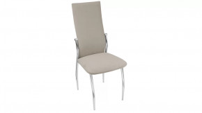Стул «Комфорт-М» Каркас Хром, Велюр DREAM Beige (бежевый) в Кургане - kurgan.mebel-tymen.ru | фото