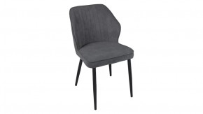 Стул «Крис» Черный муар, Микровелюр BRENDY Graphite в Кургане - kurgan.mebel-tymen.ru | фото