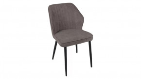 Стул «Крис» Черный муар, Микровелюр BRENDY Latte в Кургане - kurgan.mebel-tymen.ru | фото
