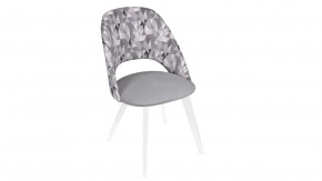 Стул Сириус тип 1 Белый матовый/тк. №123/тк.121 в Кургане - kurgan.mebel-tymen.ru | фото