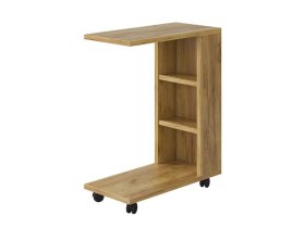 Столик прикроватный Мальта дуб крафт золотой в Кургане - kurgan.mebel-tymen.ru | фото