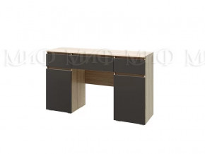 Туалетный стол Ким Графит софт, сонома в Кургане - kurgan.mebel-tymen.ru | фото