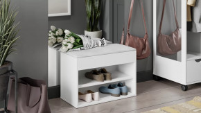 Тумба для обуви «Лайт» Тип 1 Белый глянец в Кургане - kurgan.mebel-tymen.ru | фото