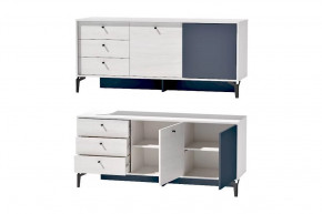 Тумба Лион Т-2 Ясень анкор светлый/Графит Диал в Кургане - kurgan.mebel-tymen.ru | фото