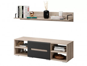 Тумба Наоми ТБ-16 графит нубук в Кургане - kurgan.mebel-tymen.ru | фото