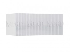 Тумба навесная №2 Оливия Белый/ Белый Глянец холодный в Кургане - kurgan.mebel-tymen.ru | фото