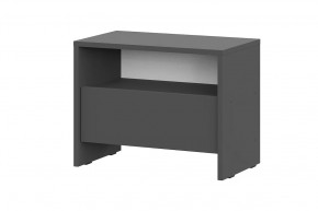 Тумба прикроватная Камелия 1 Серия 2, графит в Кургане - kurgan.mebel-tymen.ru | фото
