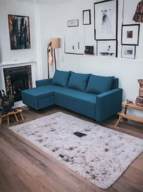 Угловой диван Шерри Савана Деним в Кургане - kurgan.mebel-tymen.ru | фото