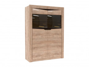 Витрина малая Версаль-5 Секция-11 Дуб баррик в Кургане - kurgan.mebel-tymen.ru | фото